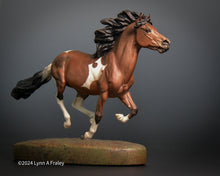 Load image into Gallery viewer, Adderly, Bay Tobiano painted by Lynn Fraley