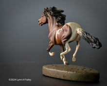 Load image into Gallery viewer, Adderly, Bay Tobiano painted by Lynn Fraley