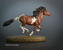 Load image into Gallery viewer, Adderly, Bay Tobiano painted by Lynn Fraley