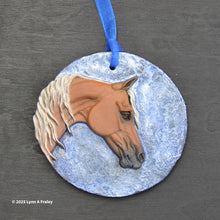 Load image into Gallery viewer, Ornament, Painted by L Fraley, Sorrel