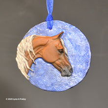 Load image into Gallery viewer, Ornament, Painted by L Fraley, Dark Sorrel