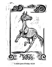 Load image into Gallery viewer, “Peace Horse“ limited edition handmade print