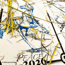 Load image into Gallery viewer, “Peace Horse“ limited edition handmade print