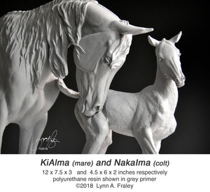 KiAlma and NakaIma, mare & foal set